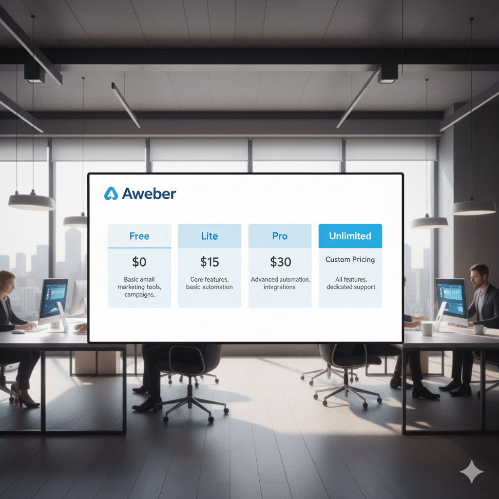 Aweber Pricing