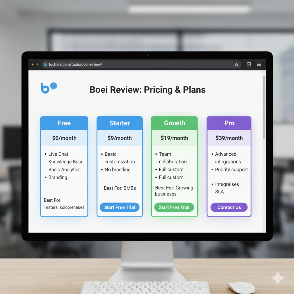 Boei Pricing