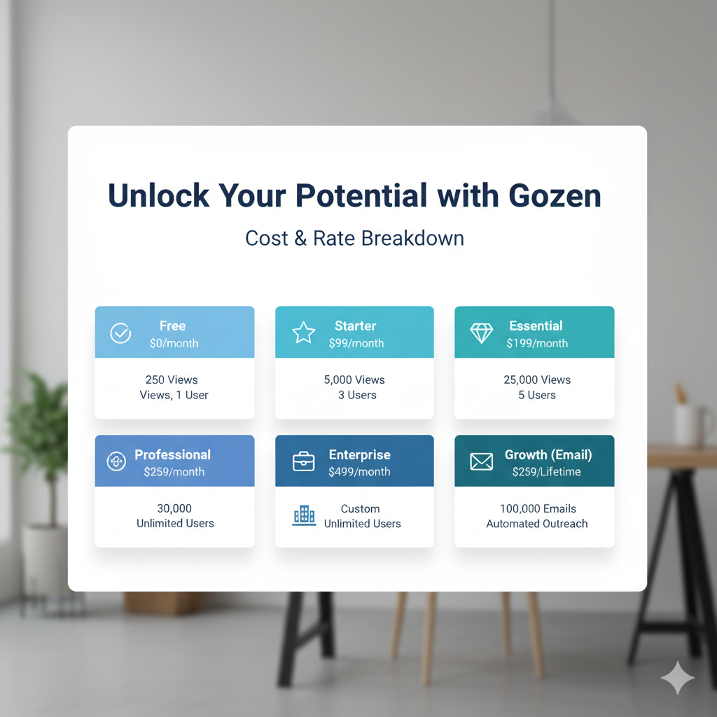 Gozen Pricing