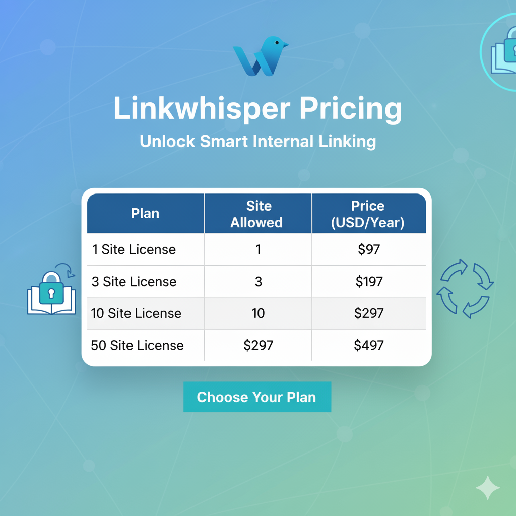 Linkwhisper Pricing