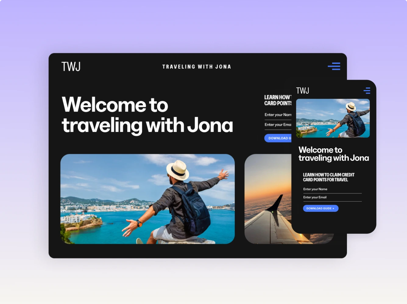 Kajabi Landing page builder