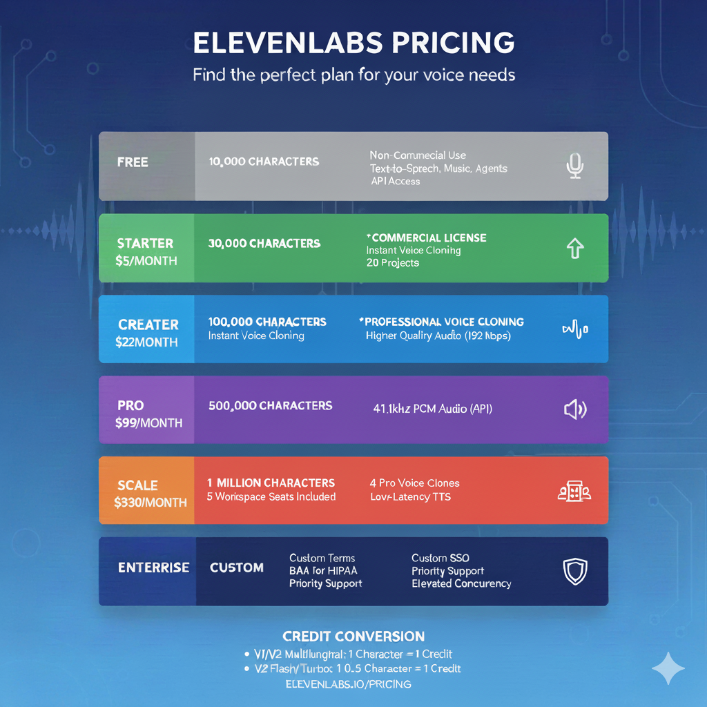 Eleven Labs Pricing